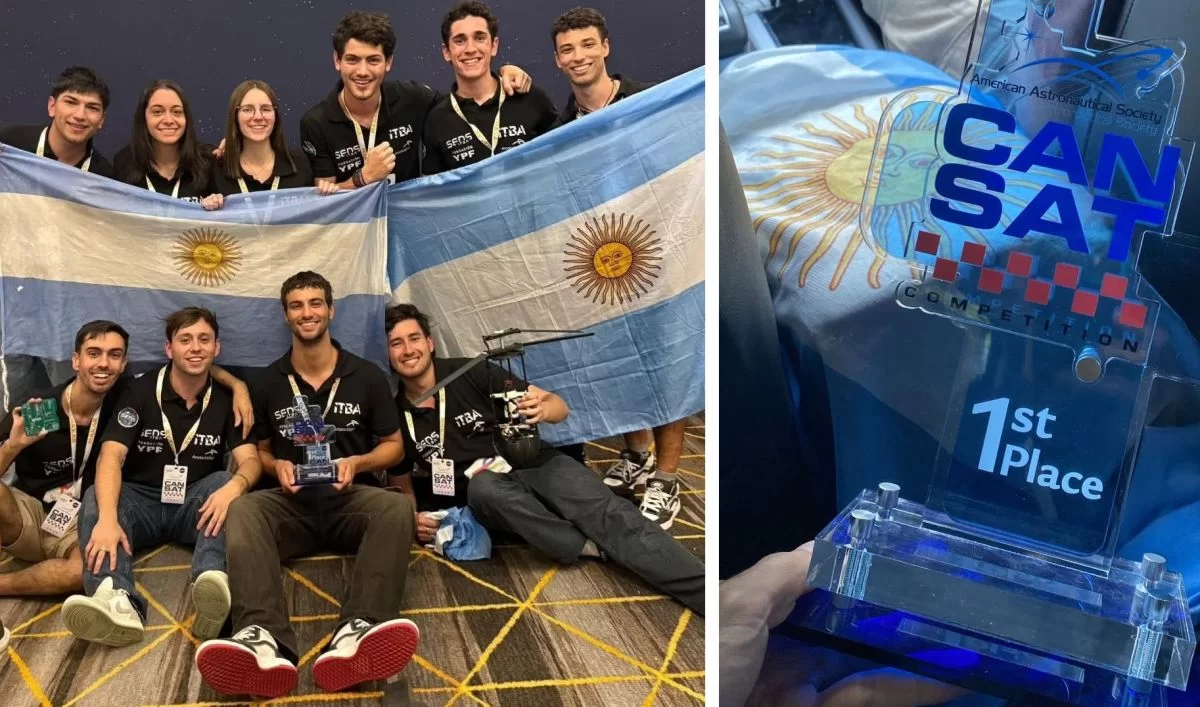 Estudiantes argentinos ganaron el Mundial de Ingeniería Aeroespacial de la NASA 
