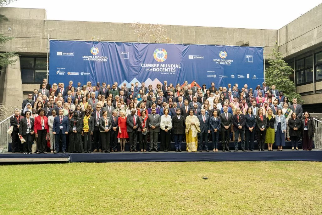 La Argentina estuvo presente en la Cumbre Mundial de Docentes en Chile