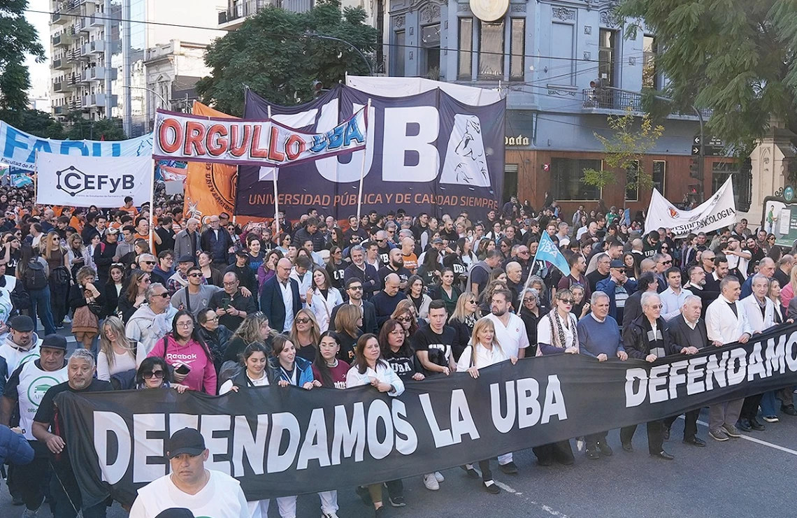 La comunidad universitaria sostiene una semana de reclamos por el financiamiento