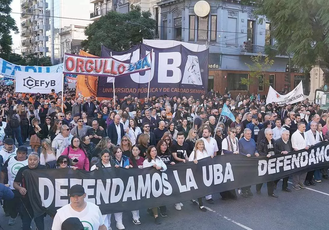 Tras la masiva marcha, la UBA exige a la Corte que se expida sobre el financiamiento