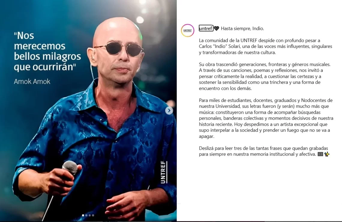 La despedida de la UNTREF