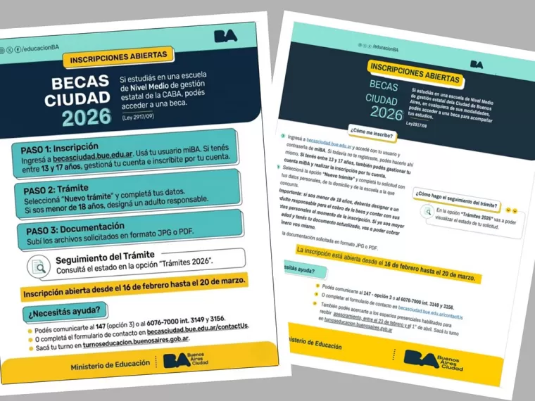 CABA: rechazaron 10 mil becas estudiantiles y peligra un programa creado por ley