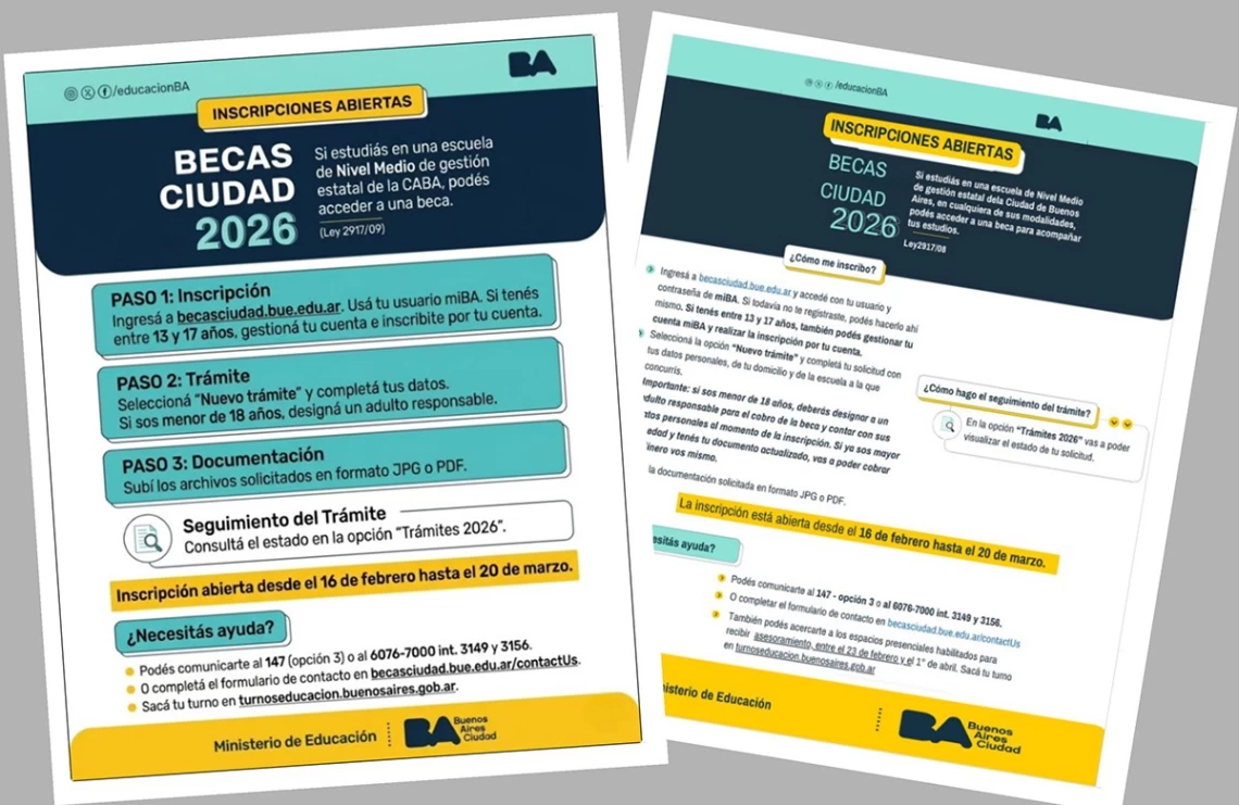 CABA: rechazaron 10 mil becas estudiantiles y peligra un programa creado por ley